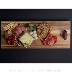 Davis & Waddell Fine Foods Collapsible Rectangular Buffet Board 50cm -Alex Liddy Store ALB SJSBDT03 2