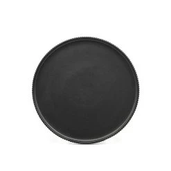 Salt & Pepper Brae Stoneware Side Plate 20cm Black
