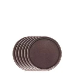 Salt & Pepper Amana Side Plate 20cm Wine -Alex Liddy Store BAM 54665 3