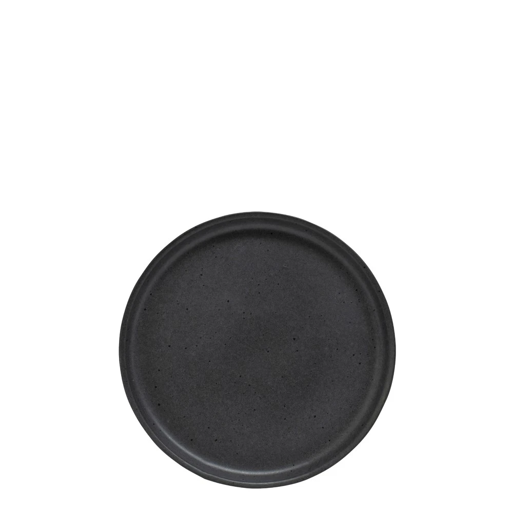 Salt & Pepper Industry Side Plate Black 21cm 3 Salt & Pepper Industry Side Plate Black 21cm