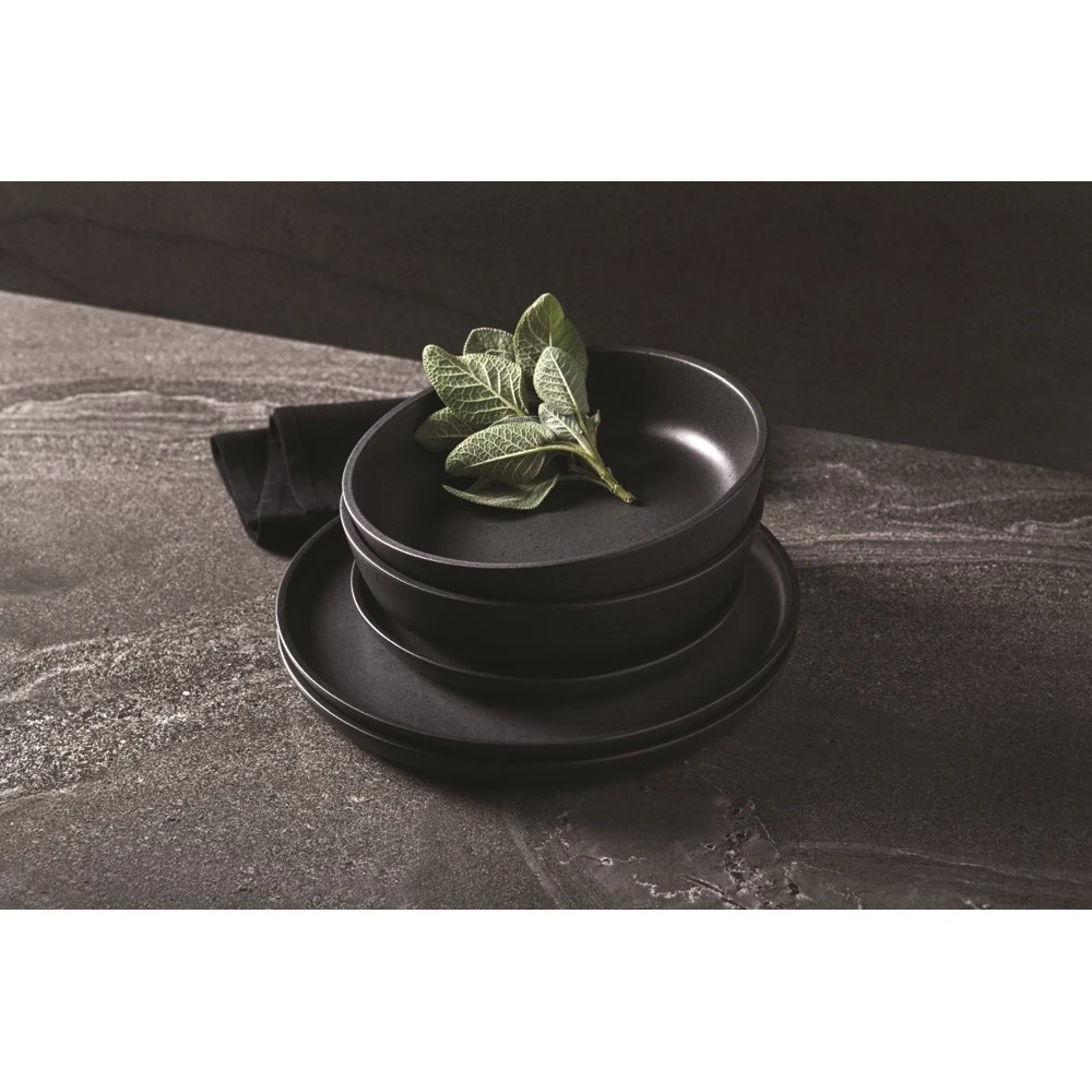 Salt & Pepper Industry Side Plate Black 21cm 5 Salt & Pepper Industry Side Plate Black 21cm - Image 3