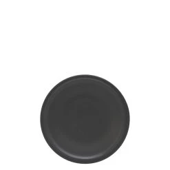 Salt & Pepper Plisset Side Plate 20cm Black