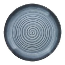 Ecology Ottawa Round Platter 33cm Indigo