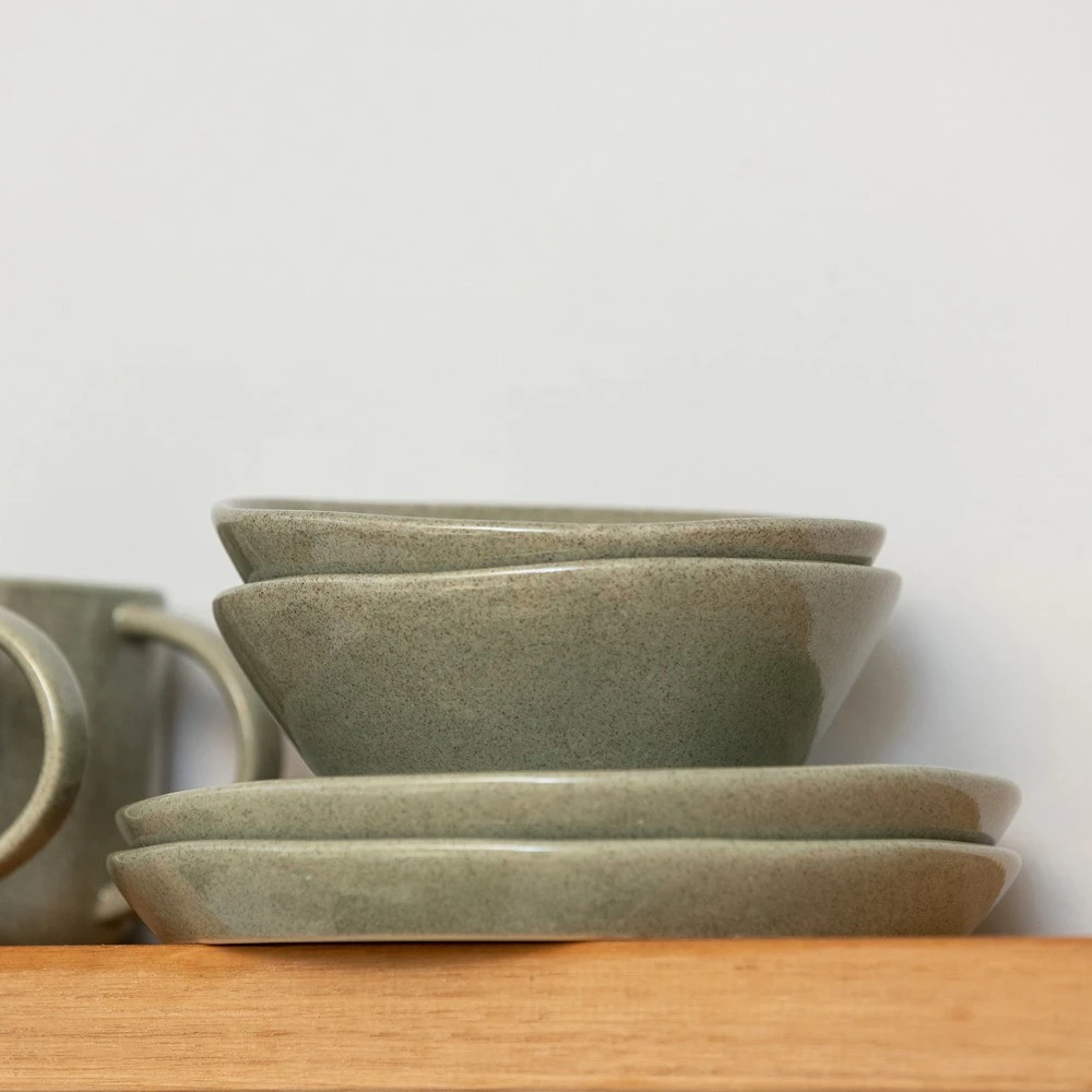 Ecology Orbit Side Plate 21.5cm Green 5 Ecology Orbit Side Plate 21.5cm Green - Image 3