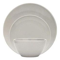 Porto Meiyo 12 Piece Dinner Set Grey