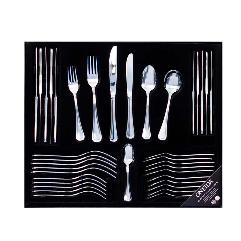 Oneida Barcelona 42 Piece Cutlery Set 4 Oneida Barcelona 42 Piece Cutlery Set - Image 2