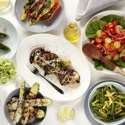 Gordon Ramsay Maze Oval Platter 43cm White -Alex Liddy Store FIS 2292108 2