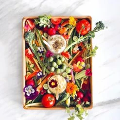 Ambrosia Karira Bamboo Rectangular Serving Tray 40cm 7 Ambrosia Karira Bamboo Rectangular Serving Tray 40cm -Alex Liddy Store HIM 1034093 3