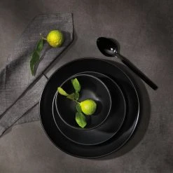 Ambrosia Classic 12 Piece Dinner Set Black -Alex Liddy Store HIM 1040501 3