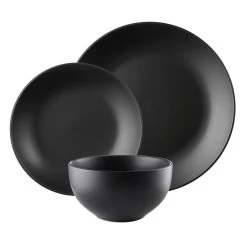 Ambrosia Classic 12 Piece Dinner Set Black -Alex Liddy Store HIM 1040501 5