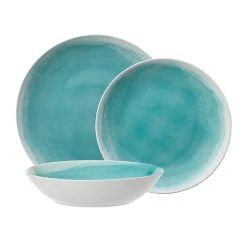 Ambrosia Bree 12 Piece Dinner Set Teal -Alex Liddy Store HIM 1040502 5