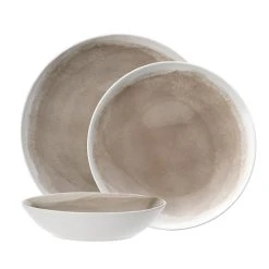 Ambrosia Bree 12 Piece Dinner Set Mushroom 11 Ambrosia Bree 12 Piece Dinner Set Mushroom -Alex Liddy Store HIM 1040503 5
