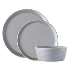 Ambrosia Rye 12 Piece Dinner Set Steel -Alex Liddy Store HIM 1040531 4