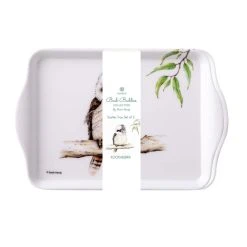 Ashdene Bush Buddies Kookaburra Set Of 2 Scatter Trays -Alex Liddy Store LAD 521094 4