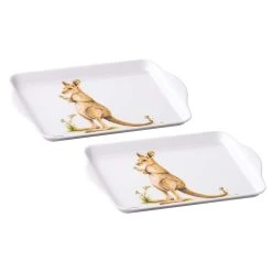 Ashdene Bush Buddies Kangaroo Set Of 2 Scatter Trays -Alex Liddy Store LAD 521098 4
