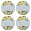 Ashdene Citrus Blooms Set Of 4 Side Plates -Alex Liddy Store LAD 521281