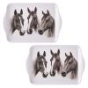 Ashdene Trio Set Of 2 Scatter Trays Grey -Alex Liddy Store LAD 521308