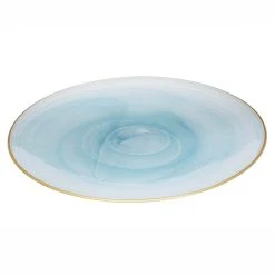 Tempa Ismay Large Round Platter Blue