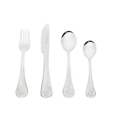 Stanley Rogers Stainless Steel 4 Piece Children's Cutlery Set Dinosaurs