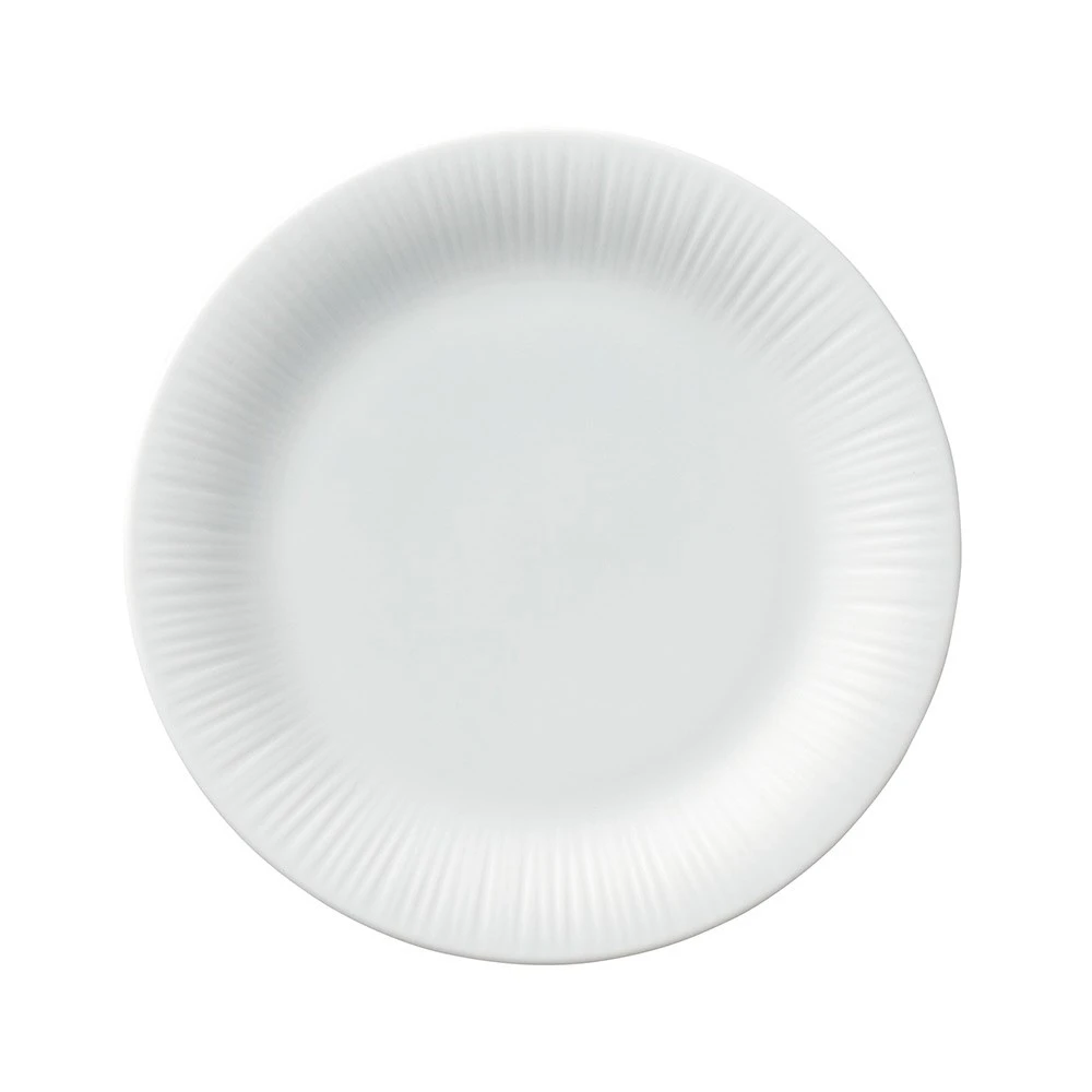 Noritake Conifere Fine White Porcelain Cake Plate 17cm 3 Noritake Conifere Fine White Porcelain Cake Plate 17cm