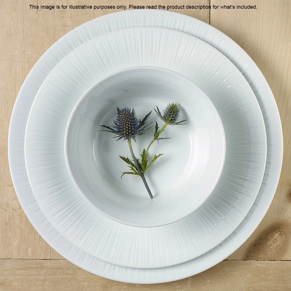 Noritake Conifere Fine White Porcelain Cake Plate 17cm 4 Noritake Conifere Fine White Porcelain Cake Plate 17cm - Image 2