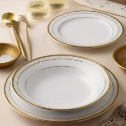 Noritake Hampshire 12 Piece Dinner Set Gold 9 Noritake Hampshire 12 Piece Dinner Set Gold -Alex Liddy Store NOR 4335 D12 3