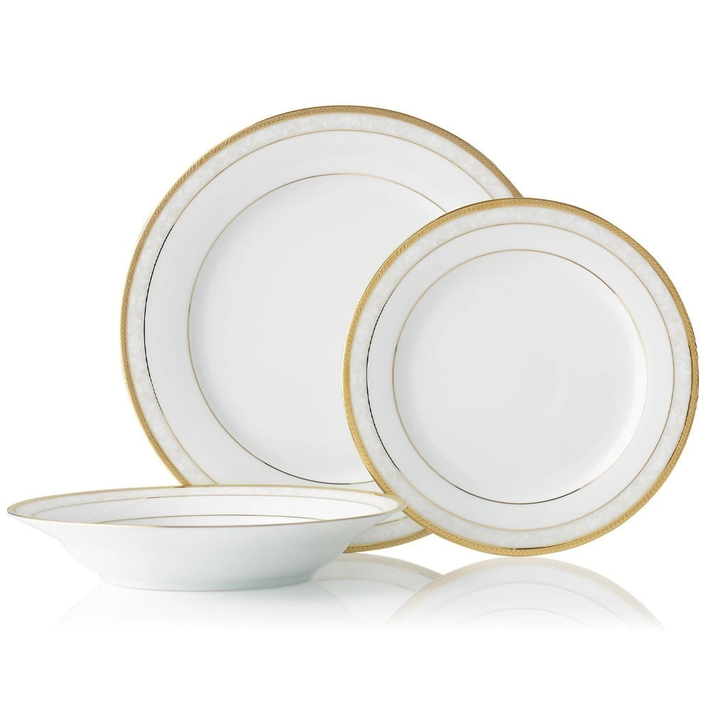 Noritake Hampshire 12 Piece Dinner Set Gold 7 Noritake Hampshire 12 Piece Dinner Set Gold - Image 5