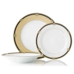 Noritake Braidwood 12 Piece Dinner Set -Alex Liddy Store NOR 4341 D12 5