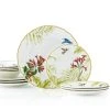 Noritake Hummingbird Meadow 12 Piece Dinner Setting For 4
