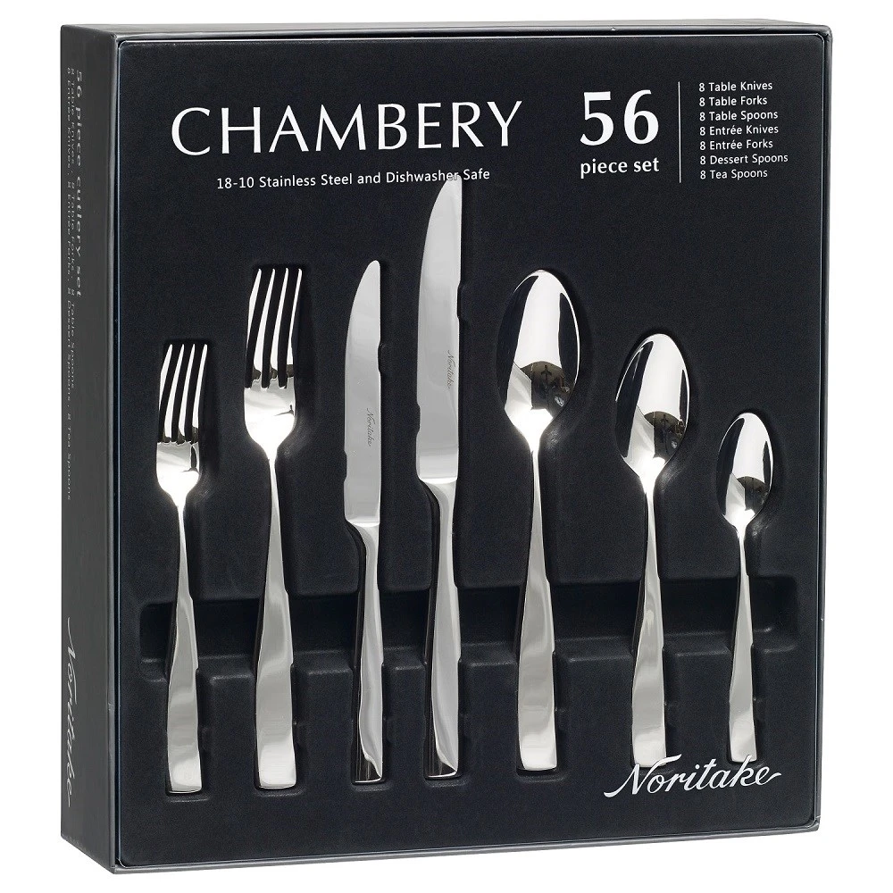 Noritake Chambery 56 Piece Cutlery Set 4 Noritake Chambery 56 Piece Cutlery Set - Image 2