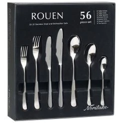 Noritake Rouen 56 Piece Cutlery Set -Alex Liddy Store NOR K316X56 3