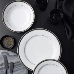 Noritake Toorak Noir 12 Piece Dinner Set -Alex Liddy Store NOR M218 D12 3
