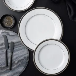 Noritake Toorak Noir 12 Piece Dinner Set -Alex Liddy Store NOR M218 D12 4