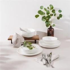 Alex Liddy Aquis Coupe 12 Piece Dinner Set -Alex Liddy Store PCP 1020579 3201