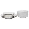 Alex Liddy Modern White Coupe 12 Piece Dinner Set 2 Alex Liddy Modern White Coupe 12 Piece Dinner Set -Alex Liddy Store PCP 1026302