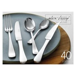 Alex Liddy Aquis Stainless Steel 40 Piece Cutlery Set -Alex Liddy Store PCP 1026393 4