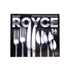 Baccarat Royce 56 Piece Stainless Steel Cutlery Set 7 Baccarat Royce 56 Piece Stainless Steel Cutlery Set -Alex Liddy Store PCP 1034047 3