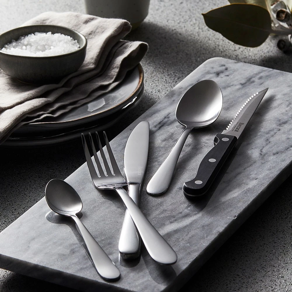 Baccarat Sabre Fussen 40 Piece German Stainless Steel Cutlery Set 5 Baccarat Sabre Fussen 40 Piece German Stainless Steel Cutlery Set - Image 3