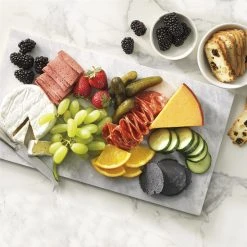 Alex Liddy Slate & Co Marble Rectangular Serving Board With Knife 40 X 22cm -Alex Liddy Store PCP 1038513 3