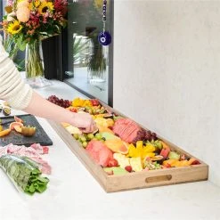 Alex Liddy Acacia Rectangular Serving Tray 90 X 35cm -Alex Liddy Store PCP 1038519 3