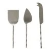 Alex Liddy Slate & Co Cheese Knives Set Of 3 Silver 1 Alex Liddy Slate & Co Cheese Knives Set Of 3 Silver -Alex Liddy Store PCP 1041219