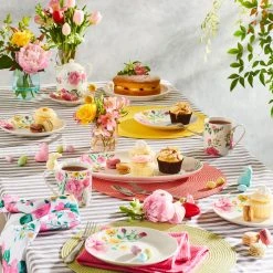 Alex Liddy Fiore Oval Platter 35cm Spring -Alex Liddy Store PCP 1041925 3