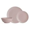 Mason Cash Classic Collection Stoneware 12 Piece Dinner Set Pink