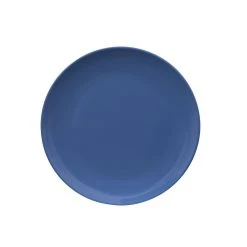 Serroni Colour Melamine Side Plate 20cm Cornflower Blue