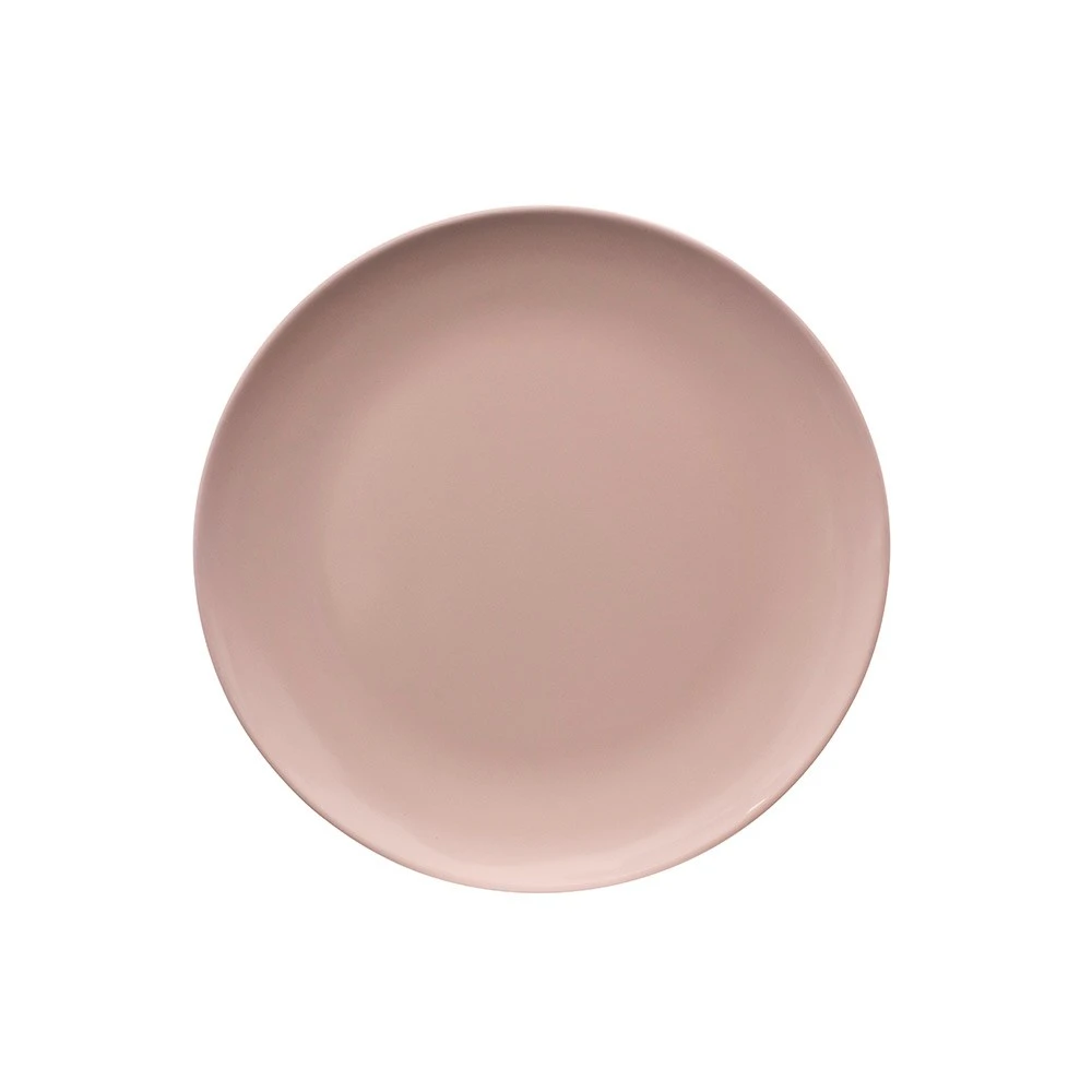 Serroni Colour Melamine Dinner Plate 25cm Pastel Pink 3 Serroni Colour Melamine Dinner Plate 25cm Pastel Pink